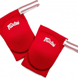 Fairtex Еластични протектори за лакти червено