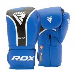 RDX Boxing Gloves Aura Plus T-17 Синьо/Черно