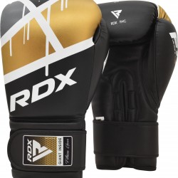 RDX F7 Ego Boxing Gloves Черно/Златно