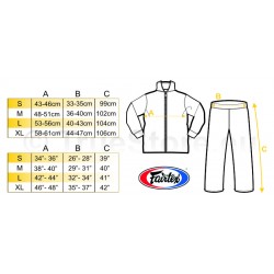 Сауна костюм, Fairtex син