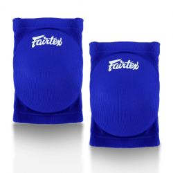Fairtex Еластични протектори за лакти синьо