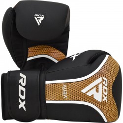 RDX Boxing Gloves Aura Plus T-17 Черно/Златно